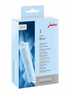 Kahvin- & Vedenkeittimet<Jura CLARIS + -vedensuodattimet 3-pack BLUE