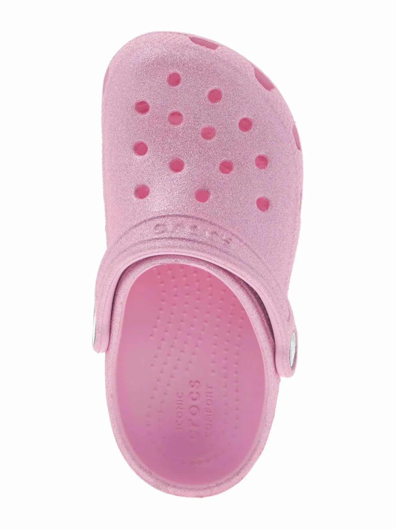 Sandaalit<Crocs Classic Clog Glitter Kids -sandaalit 6XE PINK TWEED