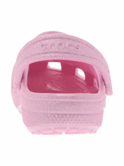 Sandaalit<Crocs Classic Clog Glitter Kids -sandaalit 6XE PINK TWEED
