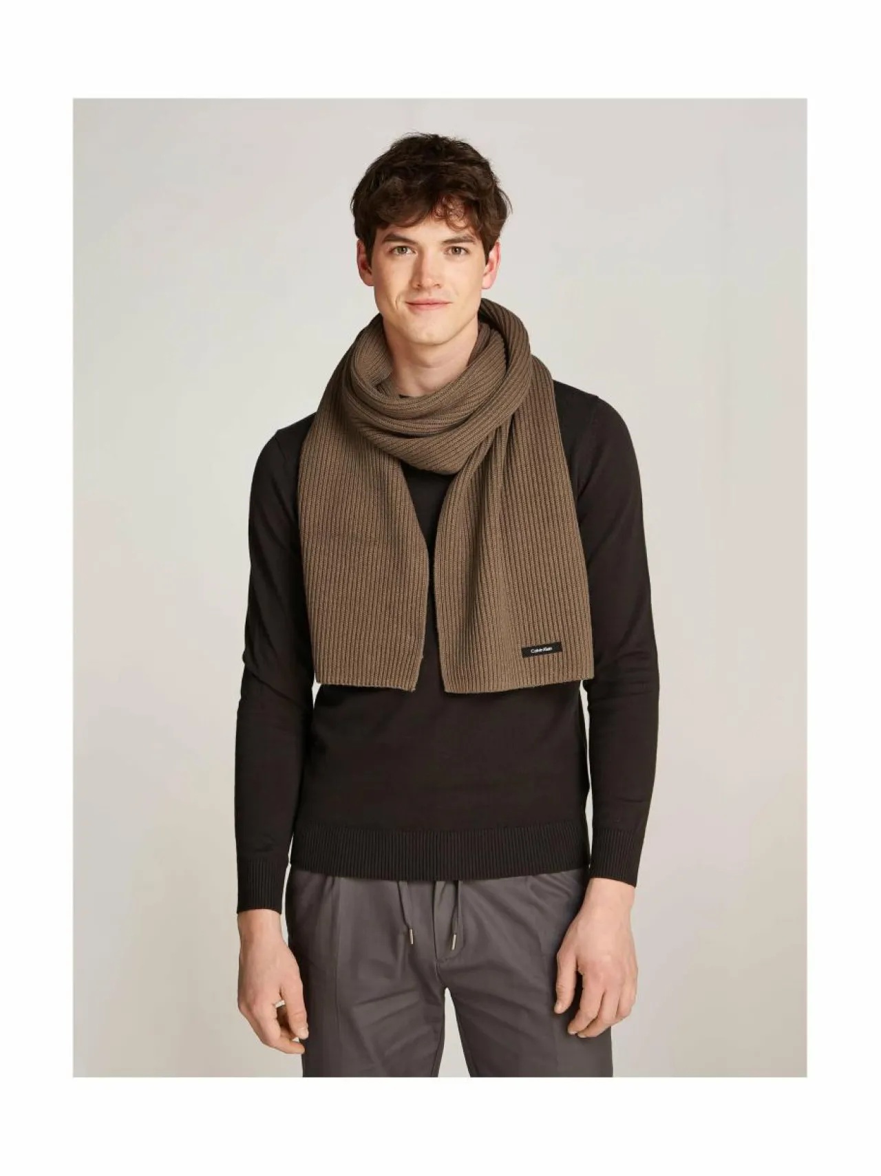 Calvin Klein Bags & Accessories Classic Cotton Rib Scarf -huivi^ Huivit & Kaulaliinat