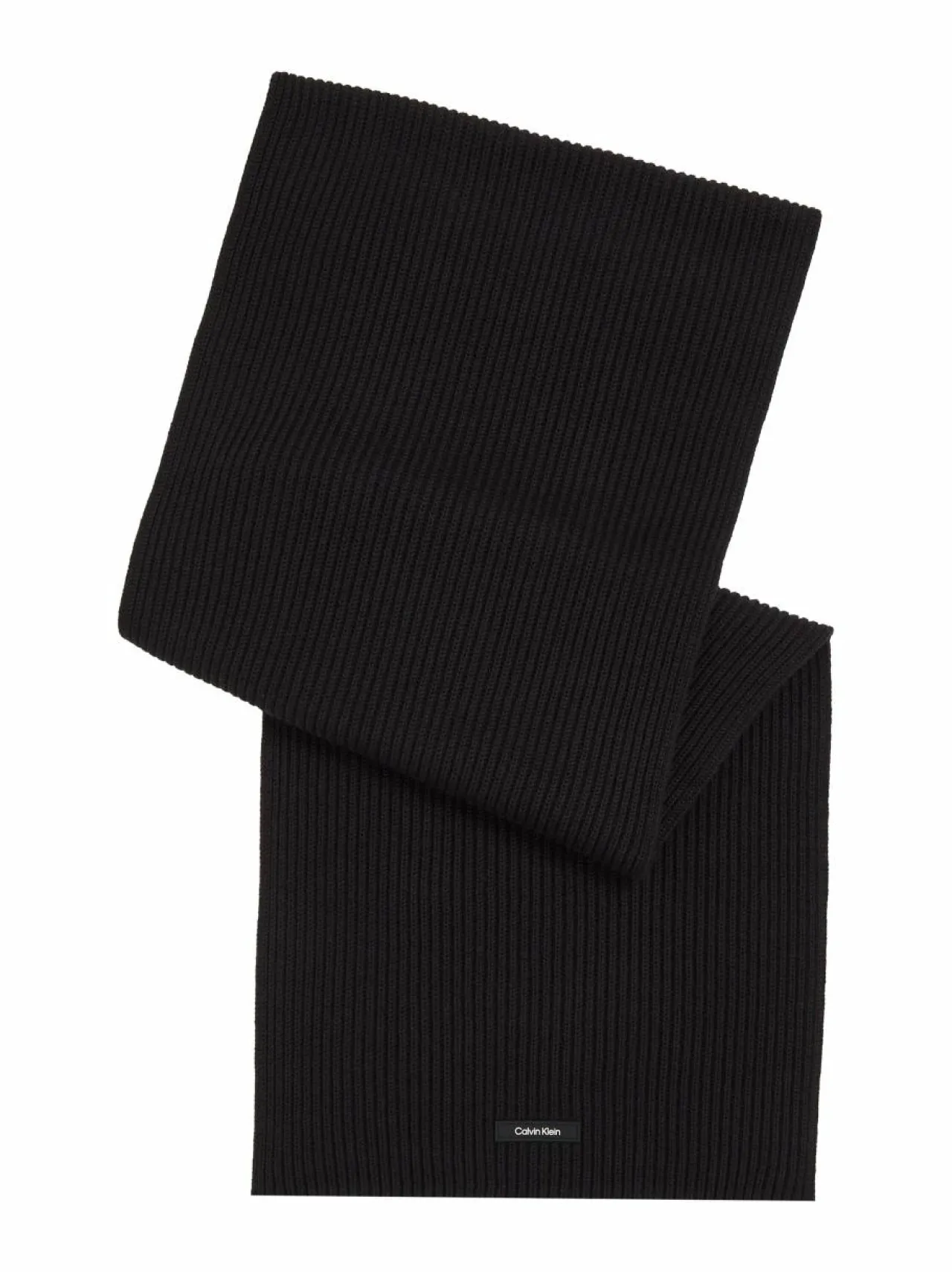 Huivit & Kaulaliinat<Calvin Klein Bags & Accessories Classic Cotton Rib Scarf -huivi BEH CK BLACK