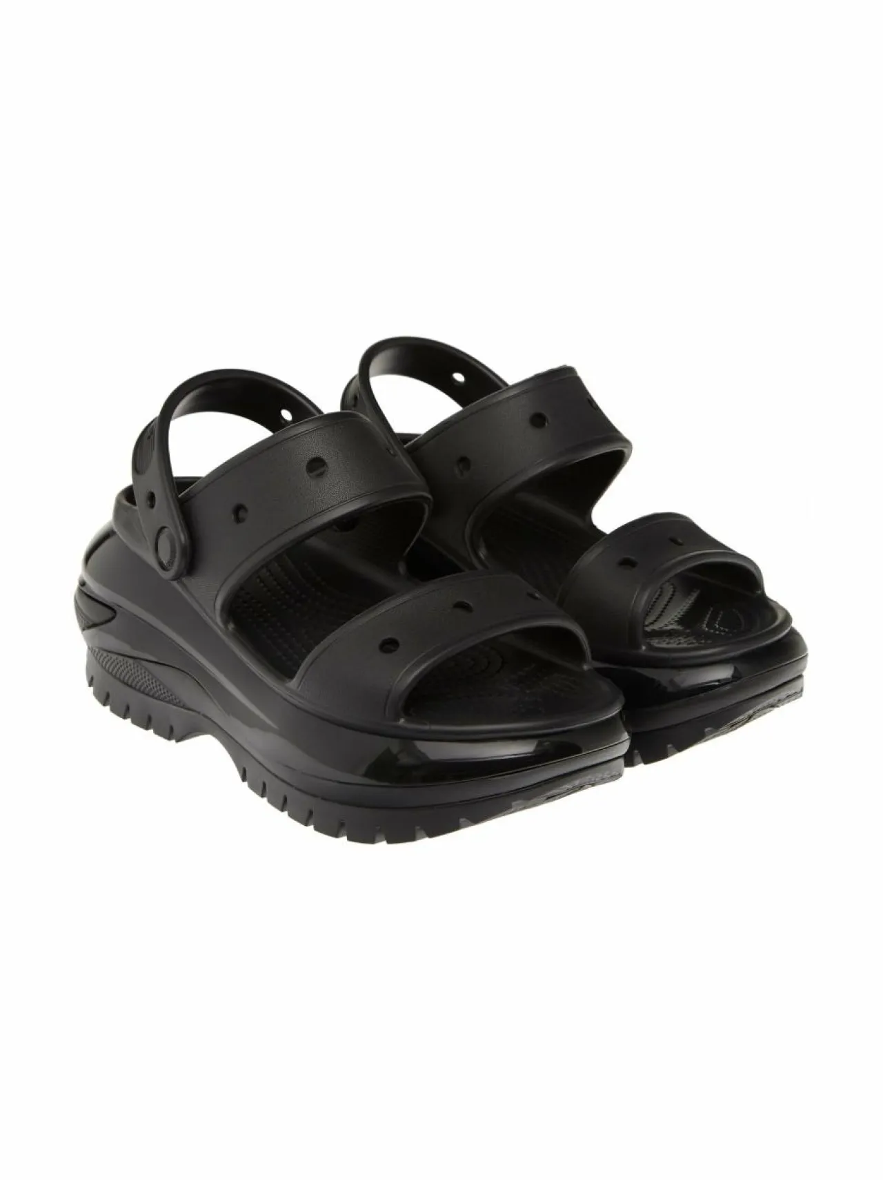 Sandaalit<Crocs Classic Mega Crush -sandaalit 001 BLACK