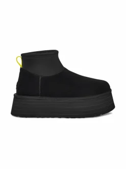 Nilkkurit<UGG Classic Mini Dipper -nahkanilkkuri BLK BLACK
