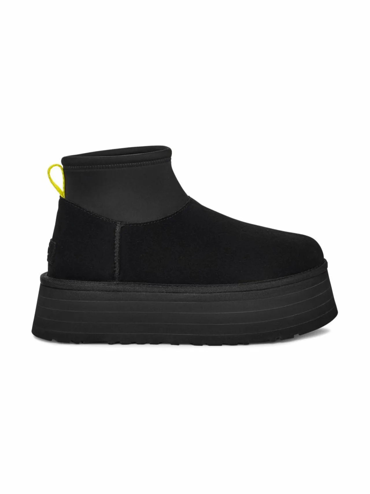 Nilkkurit<UGG Classic Mini Dipper -nahkanilkkuri BLK BLACK