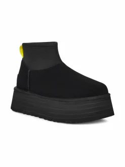 Nilkkurit<UGG Classic Mini Dipper -nahkanilkkuri BLK BLACK