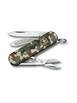 Retkeilytarvikkeet<Victorinox Swiss Army Knives Classic SD, camouflage VIHREÄ