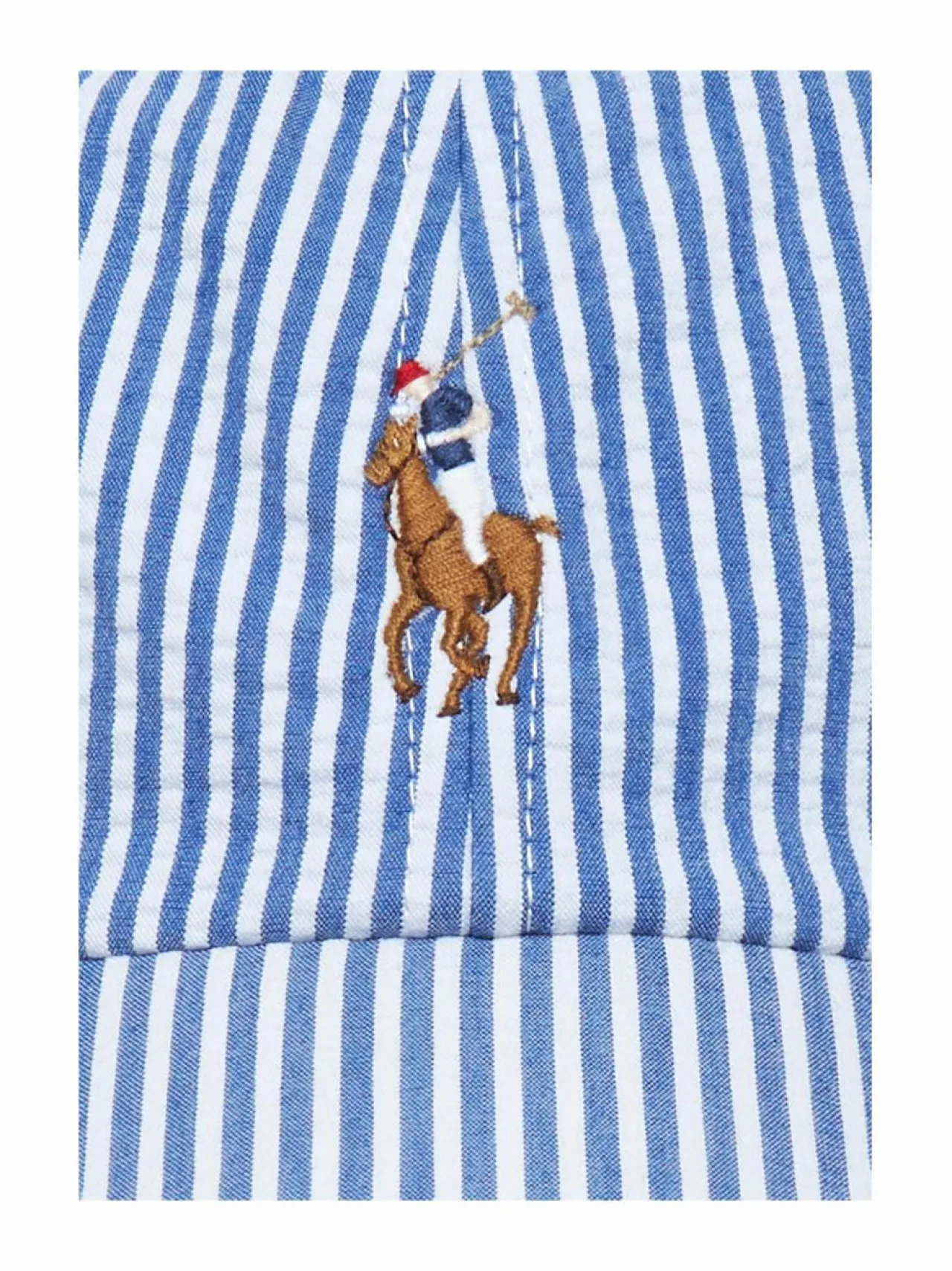Hatut & Pipot<Polo Ralph Lauren Classic Sport -lippalakki CRUISE ROYAL SEERSUCKER