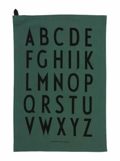 Keittiö- & Kattaustekstiilit<Design Letters Classic Tea Towel -pyyhe BLACK