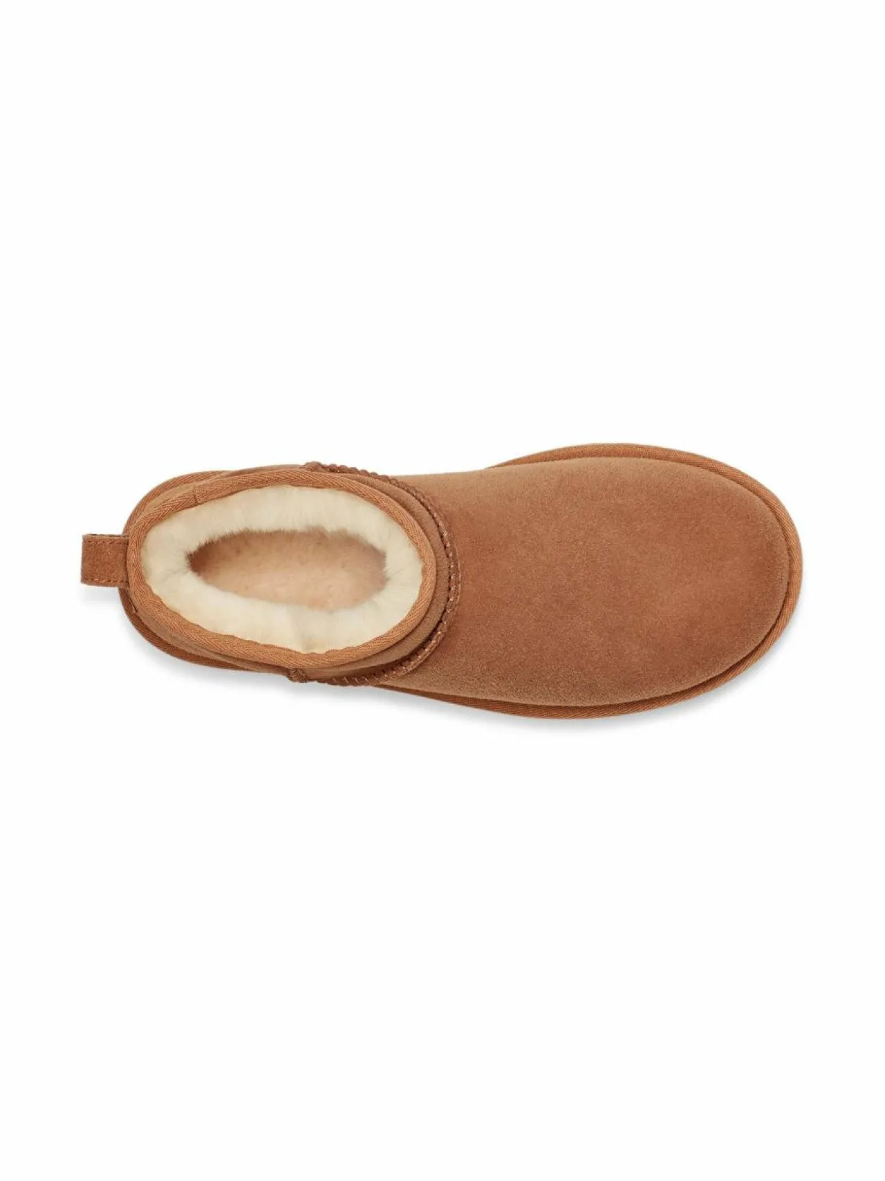 Nilkkurit<UGG Classic Ultra Mini -nahkanilkkurit CHESTNUT
