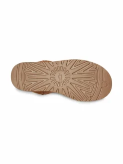 Nilkkurit<UGG Classic Ultra Mini -nahkanilkkurit CHESTNUT
