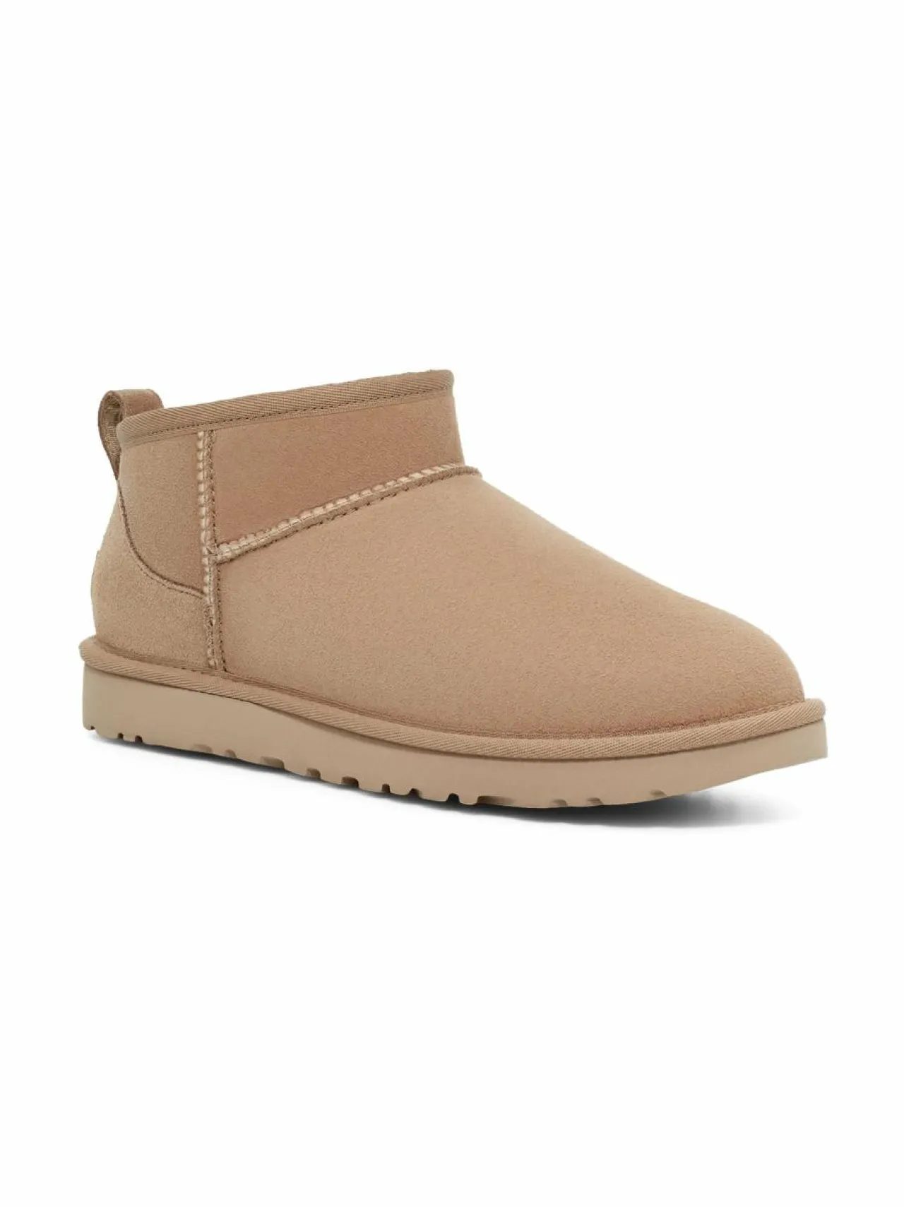 Nilkkurit<UGG Classic Ultra Mini -nahkanilkkurit SAND