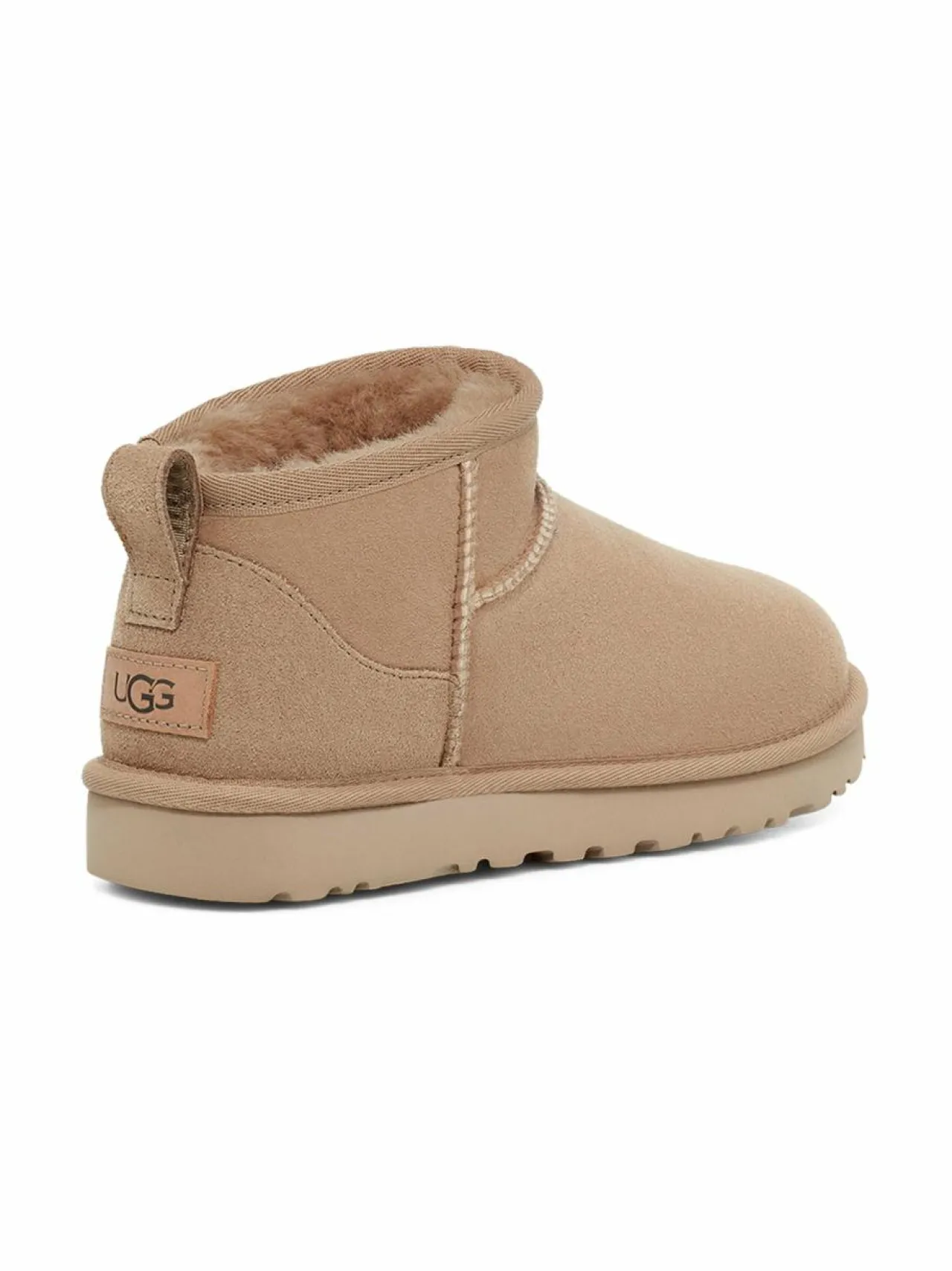 Nilkkurit<UGG Classic Ultra Mini -nahkanilkkurit SAND