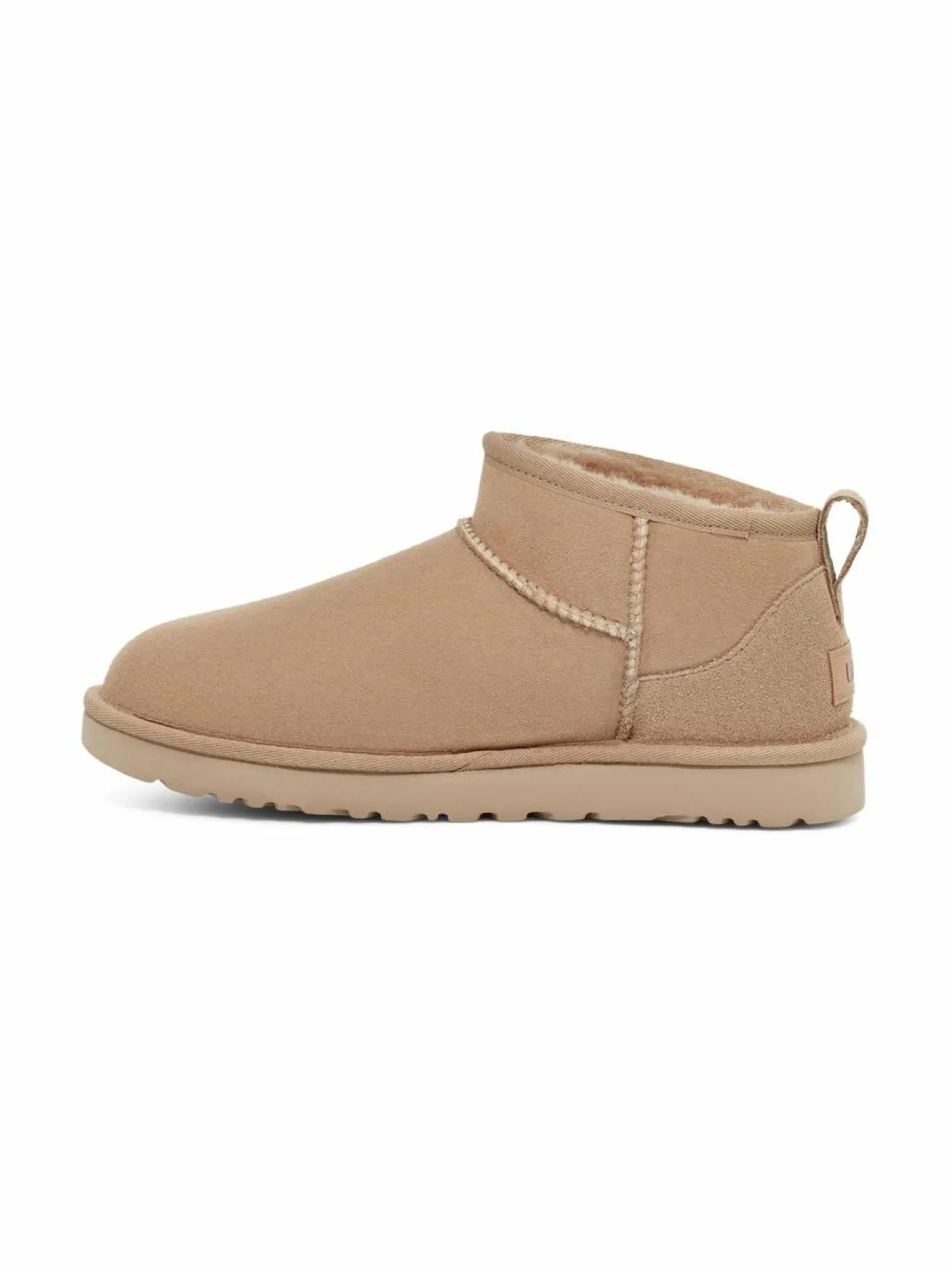 Nilkkurit<UGG Classic Ultra Mini -nahkanilkkurit SAND