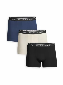 Alusasut<Polo Ralph Lauren Classic-bokserit 3-pack 3PK RSTC NVY/LT SPRT HTR/BLCK