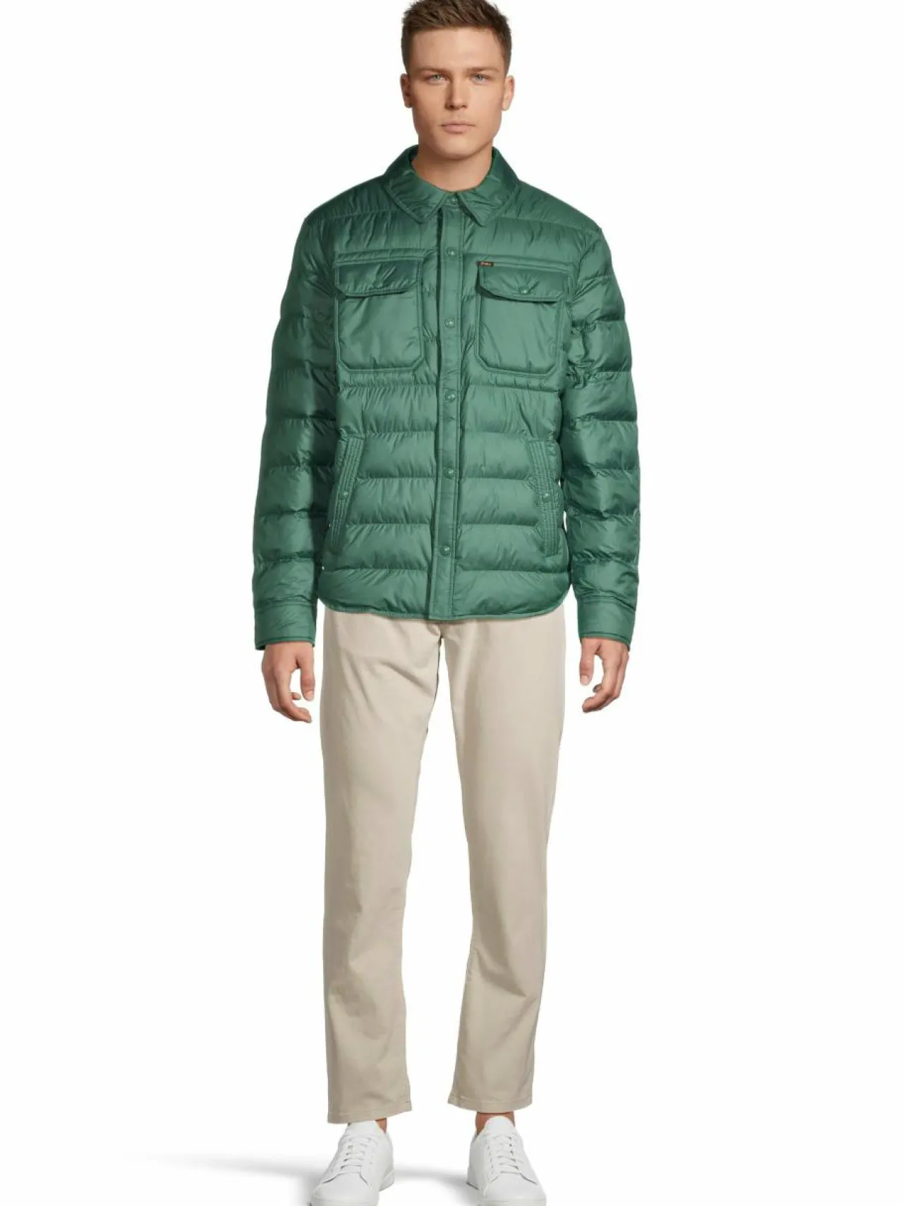 Takit<Polo Ralph Lauren Cldn- topattu paitatakki WASHED FOREST