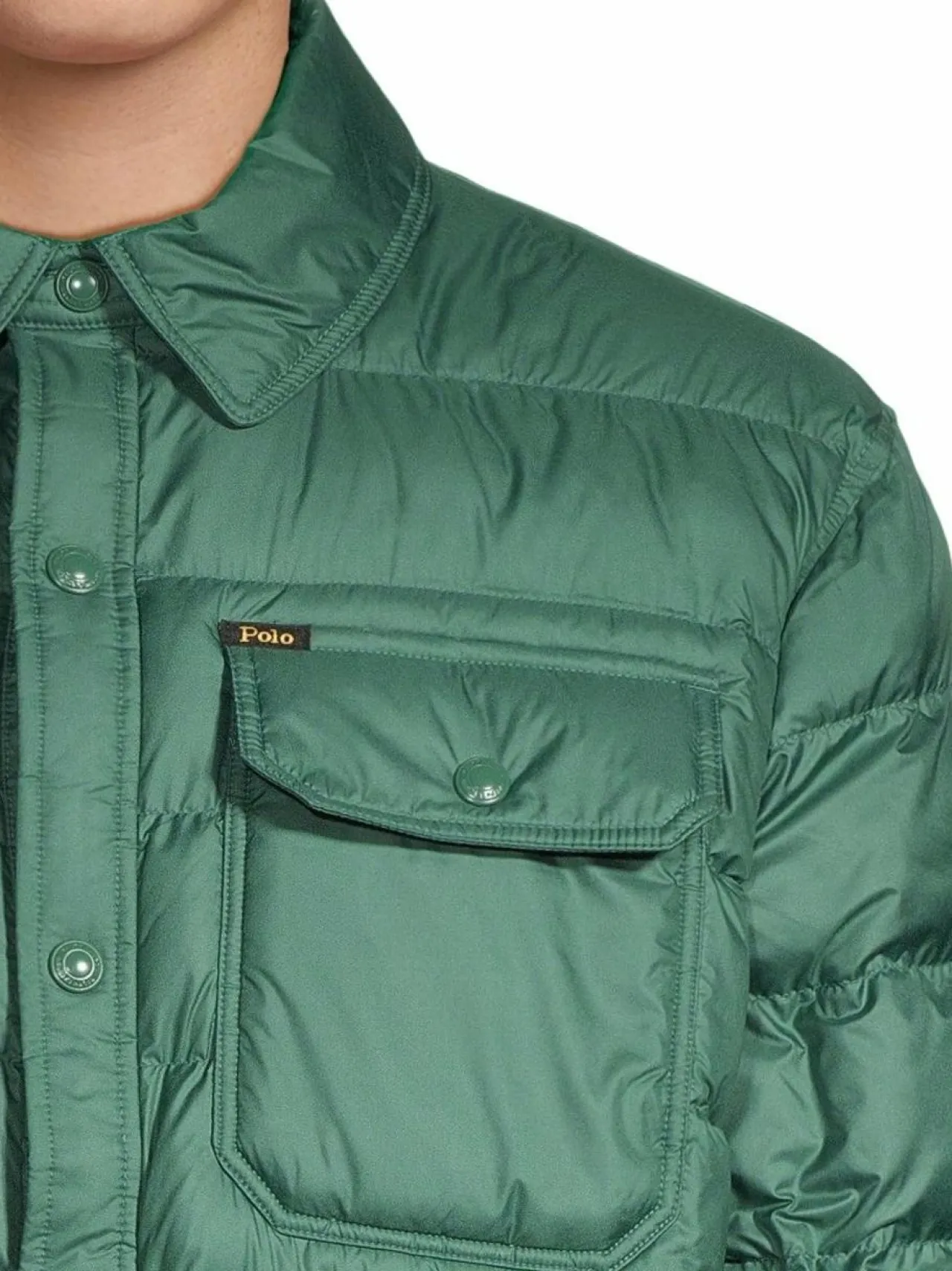 Takit<Polo Ralph Lauren Cldn- topattu paitatakki WASHED FOREST