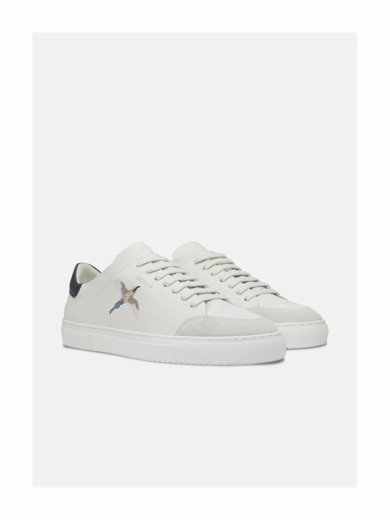Urheilujalkineet|Tennarit & Sneakerit<AXEL ARIGATO Clean 90 Bee Bird -nahkasneakerit WHITE/DK BLUE