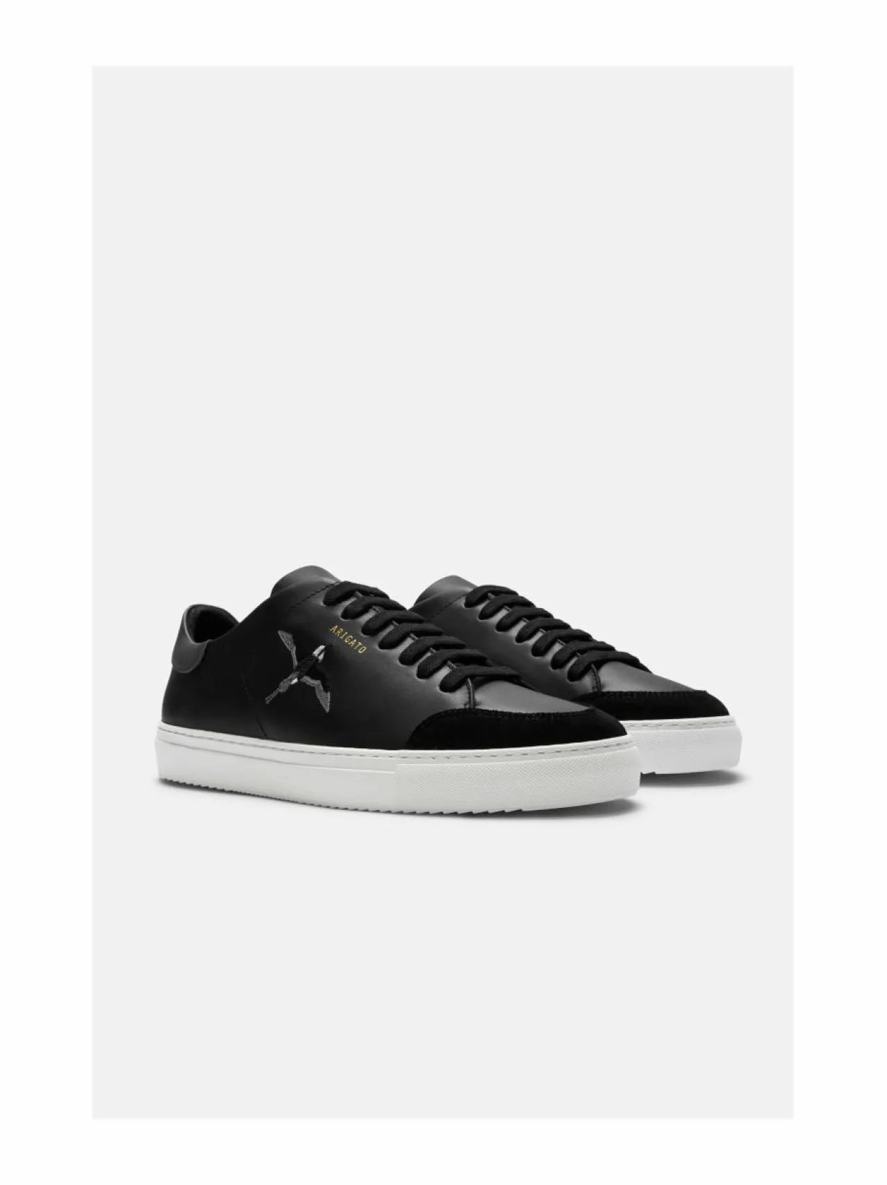 Urheilujalkineet|Tennarit & Sneakerit<AXEL ARIGATO Clean 90 Bee Bird -nahkatennarit BLACK/DARK GREY