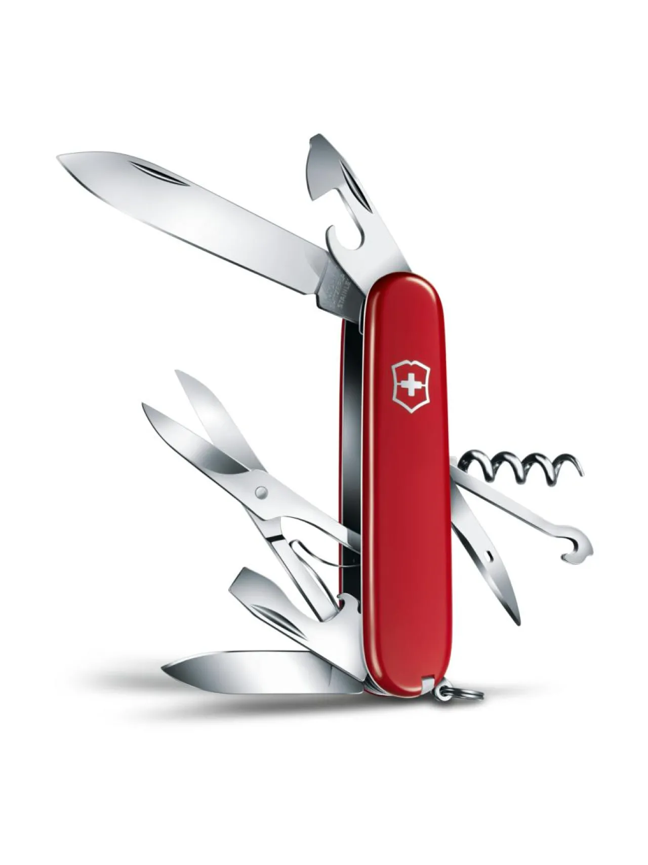 Retkeilytarvikkeet<Victorinox Swiss Army Knives Climber PUNAINEN
