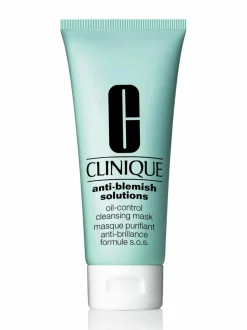 Kasvojenhoito<Clinique Anti-Blemish Solutions Oil-Control Cleansing Mask -kasvonaamio 100 ml BLUE