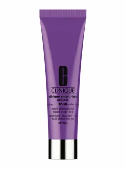 Kasvojenhoito<Clinique Smart Night Clinical MD Multi-Dimensional Repair Treatment Retinol -yövoide 30 ml LILA
