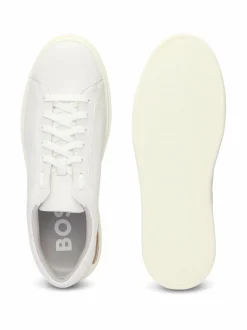 Tennarit & Sneakerit<BOSS Clint-nahkatennarit 100 WHITE
