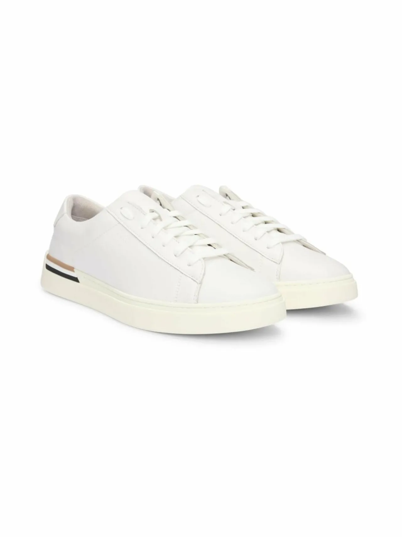 Tennarit & Sneakerit<BOSS Clint-nahkatennarit 100 WHITE