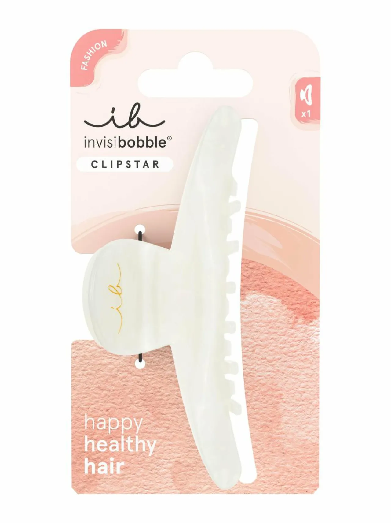 Hiustarvikkeet<Invisibobble Clipstar Clawdia Tortoise L -hiusklipsi