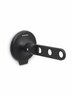 Pyykkihuolto<Brabantia Clothes Hook - imukuppikoukku BLACK