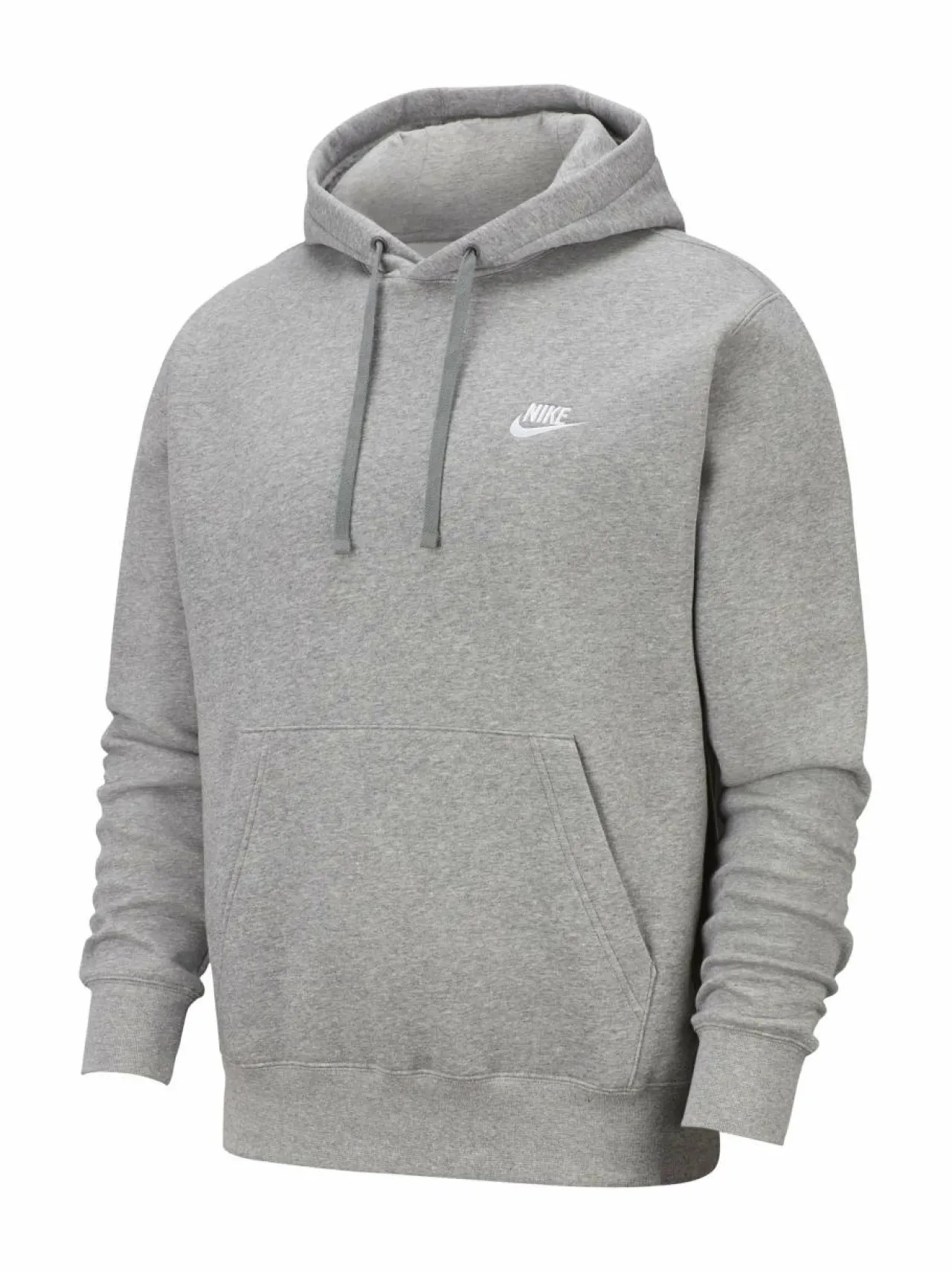 Paidat, Hupparit & Colleget<Nike Club Fleece -huppari DARK GREY HEATHER/MATTE SILVER