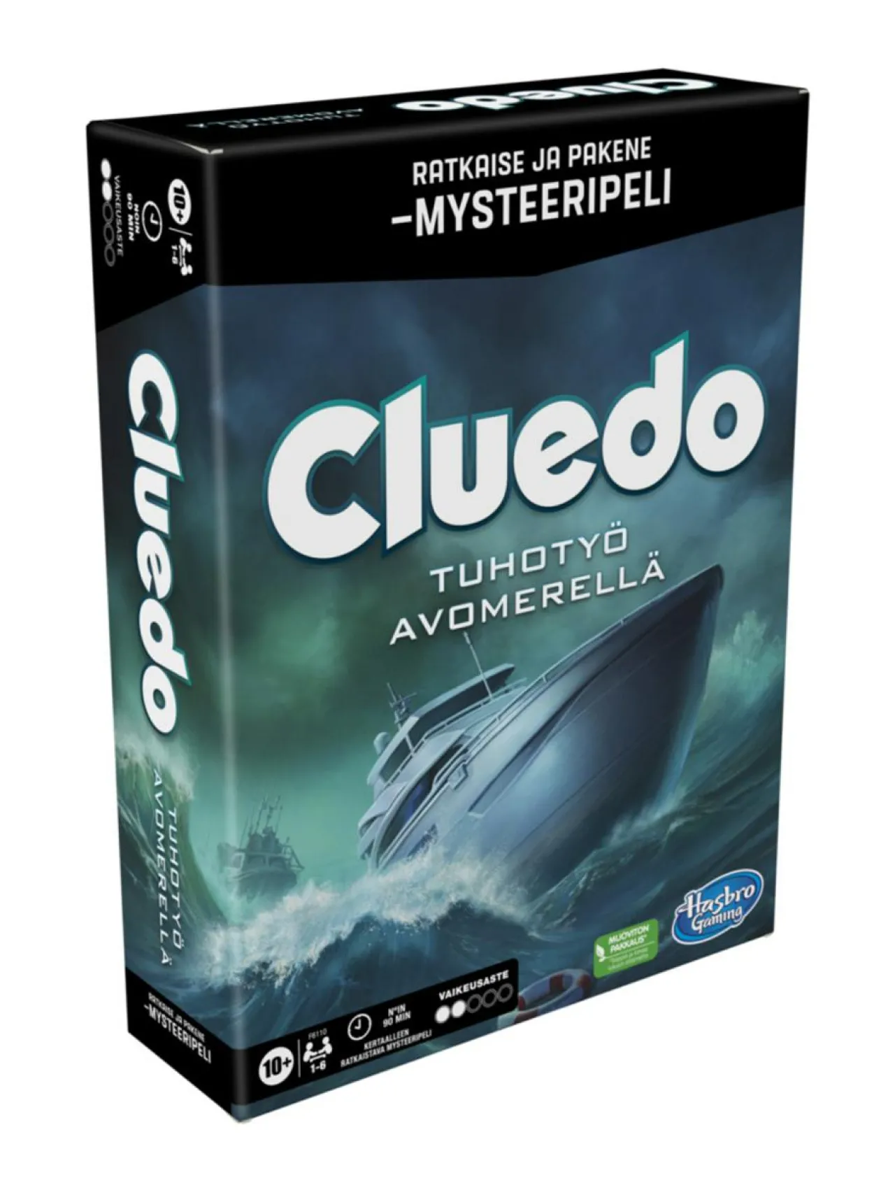 Pelit<HASBRO GAMING CLUEDO Escape lautapeli Katastrofi jahdilla (suomenkielinen)