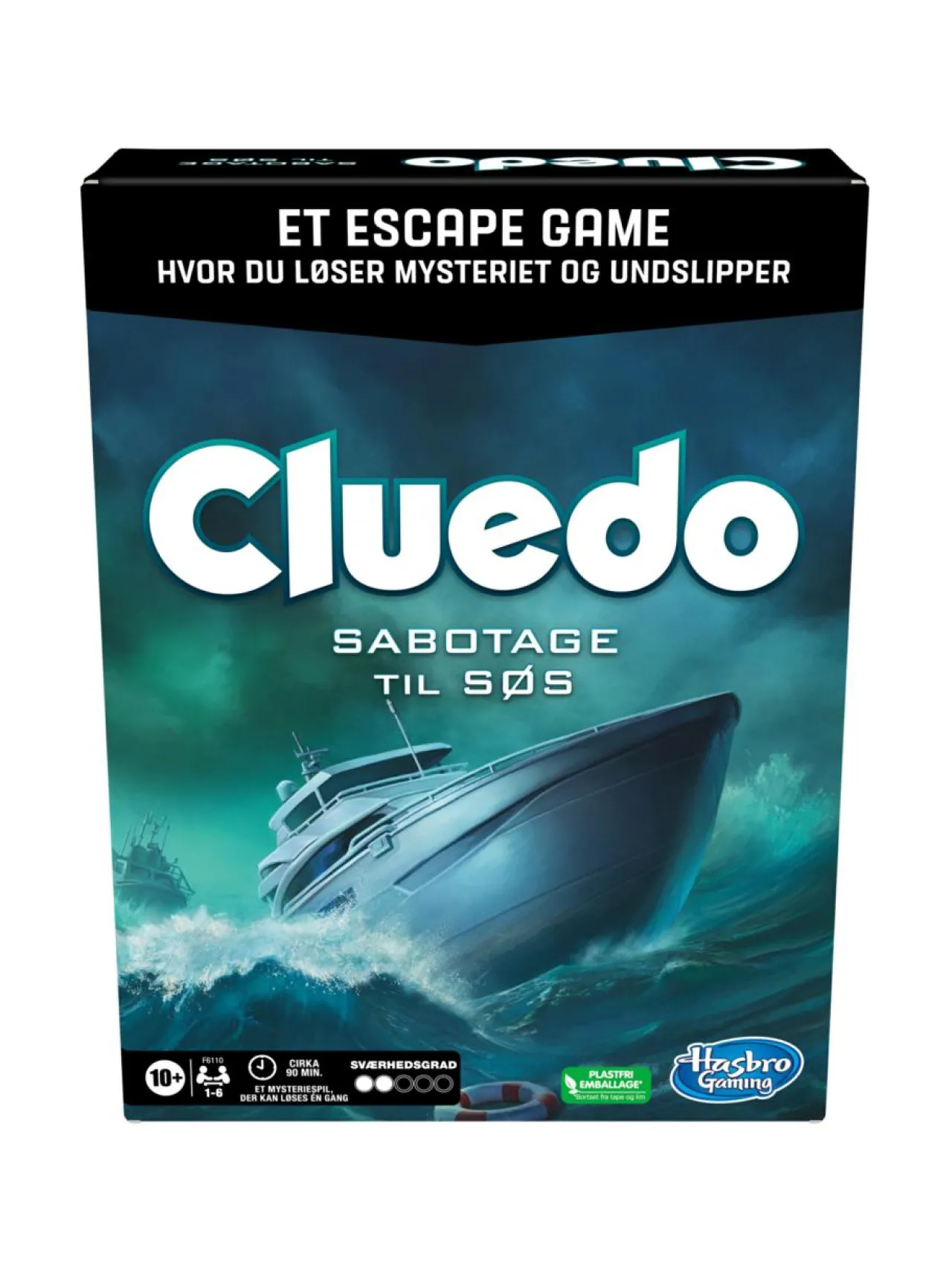 HASBRO GAMING CLUEDO Escape lautapeli Katastrofi jahdilla (norjankielinen)^ Pelit