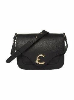 Olkalaukut<Coccinelle C-Me Crossover -nahkalaukku 001 NOIR