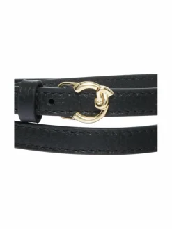 Vyöt<Coccinelle C-Me Small -nahkavyö 001 NOIR