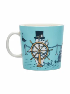 Mukit & Kupit & Asetit<Moomin Arabia C-muumimuki 0.4 L BLUE-WHITE