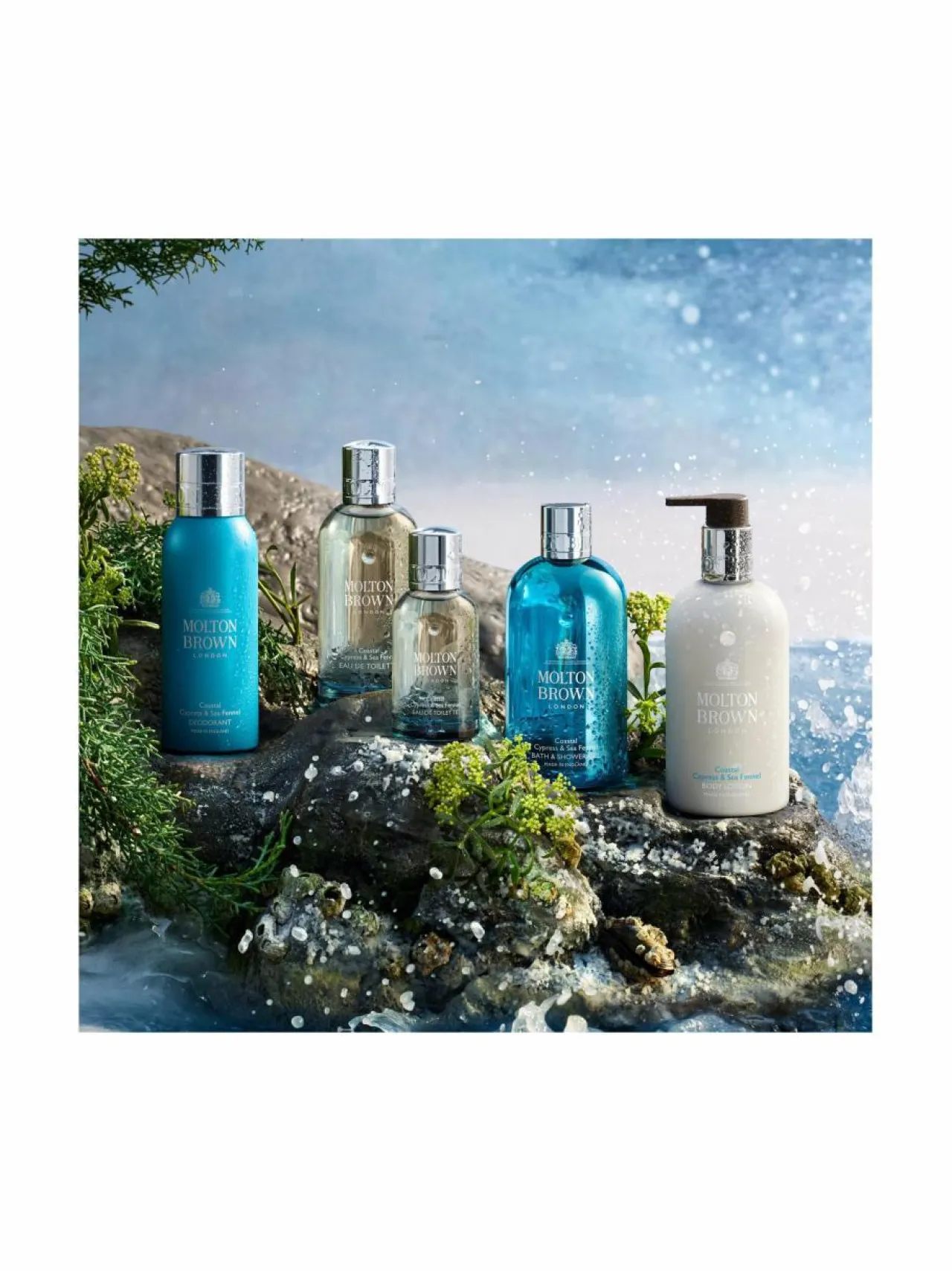 Molton Brown Coastal Cypress & Sea Fennel Bath & Shower Gel -suihkugeeli 300 ml^ Naiset