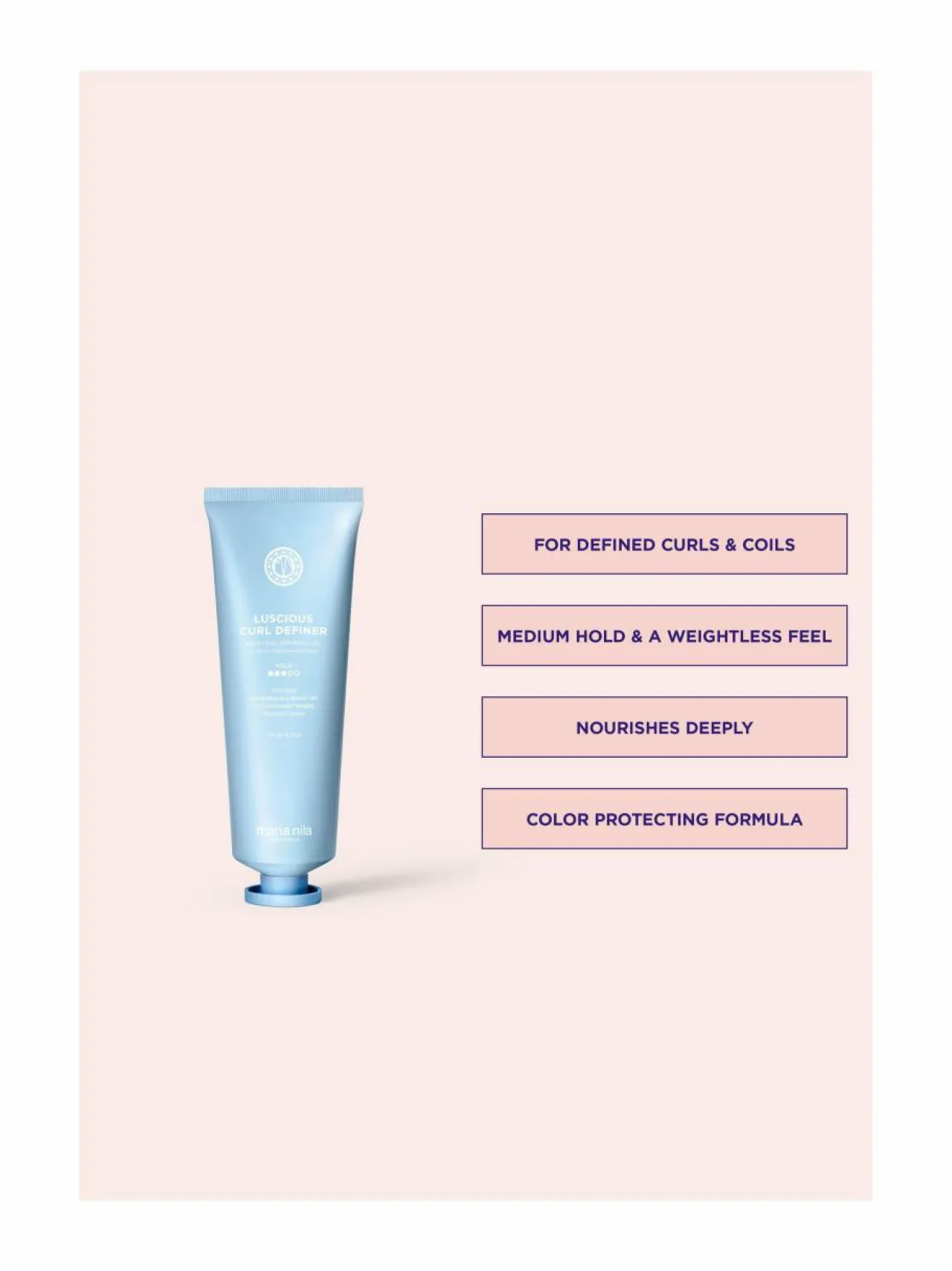 Muotoilu & Viimeistely<Maria Nila Coils & Curls Luscious Curl Definer -muotoilugeeli