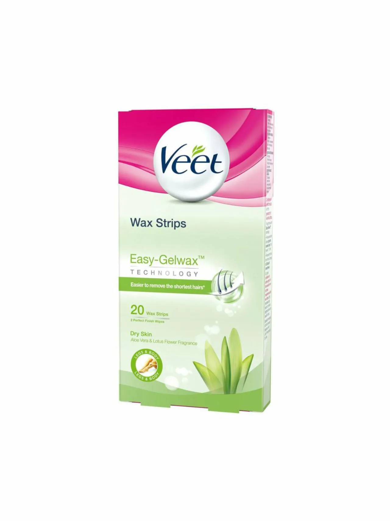 Veet Cold Wax -geelivahaliuskat kuivalle iholle 20 kpl^ Vartalonhoito