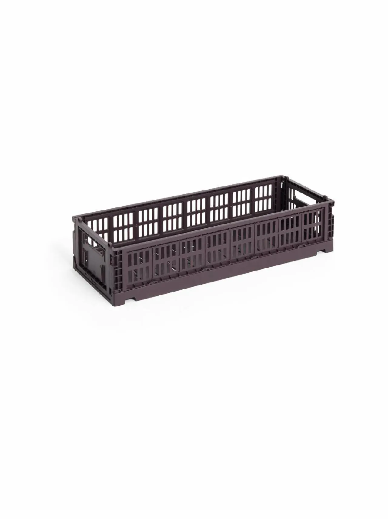 HAY Colour Crate Mini Oblong -säilytyslaatikko 13 x 34,5 x 8 cm^ Säilytys