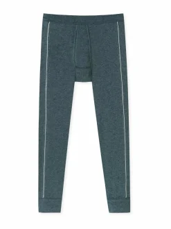 Alusasut<Schiesser Comfort Fit -pitkät alushousut 806 806 BLUE MELANGE