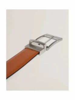 Vyöt<Ted Baker London Connary Reversible Prong Buckle -nahkavyö TAN