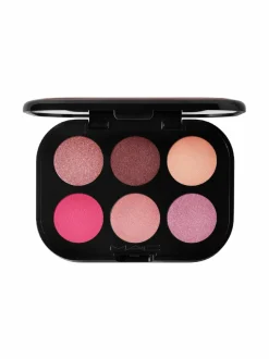 Silmät<MAC Connect In Colour Eye Shadow Palette -luomiväripaletti ROSE LENS