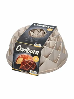 Leivonta<Birkmann Contoura Geo -kakkuvuoka 24 cm GOLD