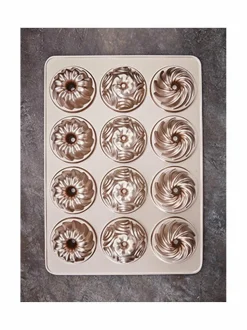 Leivonta<Birkmann Contoura Violet Baking Tray -kakkuvuoka GOLD