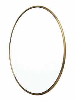 Peilit, Kellot & Kehykset<Muubs Copenhagen L -peili ø 110 cm ANTIQUE BRASS
