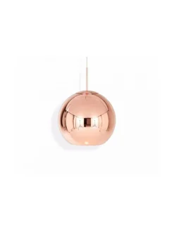 Kattovalaisimet<Tom Dixon Copper Led -riippuvalaisin KUPARI