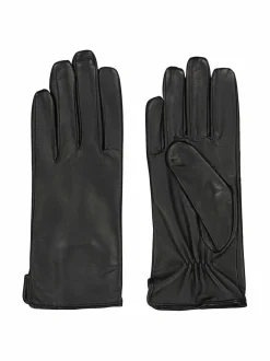 Käsineet<A+more Coral-nahkakäsineet BLACK