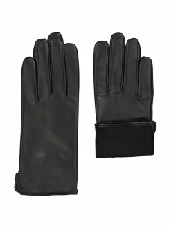 Käsineet<A+more Coral-nahkakäsineet BLACK