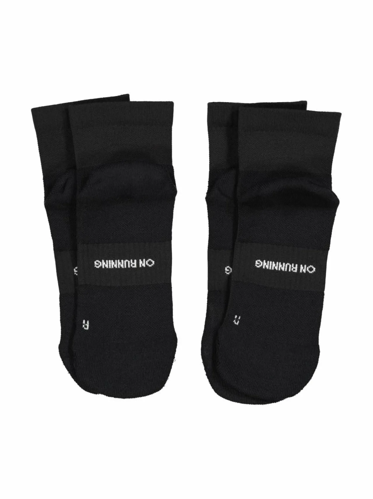 Urheiluasusteet|Urheiluasusteet<ON Core Run Mid -sukat 2-pack 002 BLACK