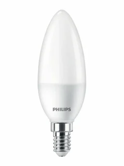 Lamput<Philips CorePro candle -LED-lamppu WHITE